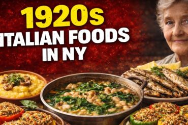 21 Foods Italian Immigrants Actually Ate in 1920s Little Italy, New York