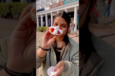 Food challenge: honest review of Viral food places in Delhi|#food #foodchallenge #streetfood #momos