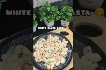 This Creamy White Sauce Pasta Will Melt in Your Mouth 🤍 #shorts