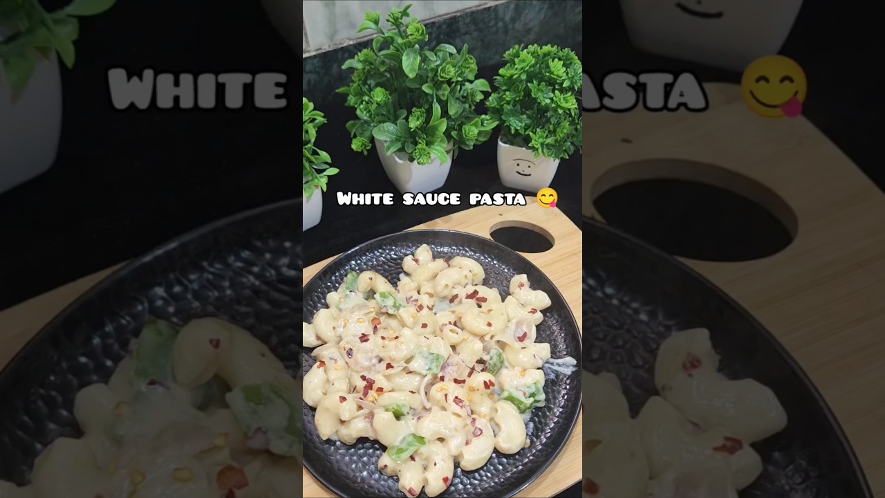 This Creamy White Sauce Pasta Will Melt in Your Mouth 🤍 #shorts This Creamy White Sauce Pasta Will Melt in Your Mouth 🤍 #shorts