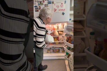 Nonna’s downstairs fridge! #italian #nonna