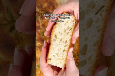 You’ve probably had focaccia… but this is where it gets interesting 👀