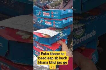 Esko khane ke baad aap sb kuch khana bhul jao ge 😋🥳#ytshorts #dominospizza#biharyt#shorts #subscribe