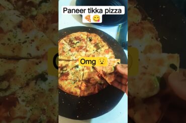 🍕TANDOORI PANEER TIKKA PIZZA LOVE #food #duet #indiancuisine #streetfoodrecipes #foodie #pizzalover