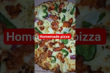 Delicious homemade pizza #shorts #trending #viral #recipe #cooking #food #SAJ’s Kitchen