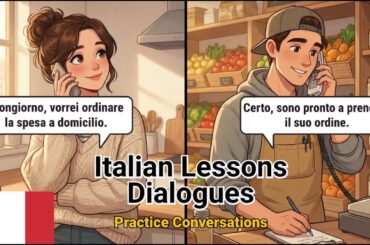 Order Food in Italian Like a Pro | 12 Real Conversations (A2–B1)
