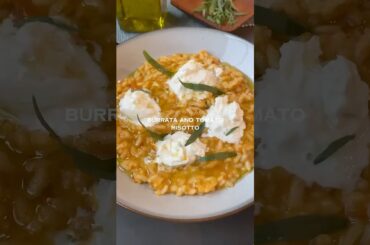 Burrata and Tomato Risotto
