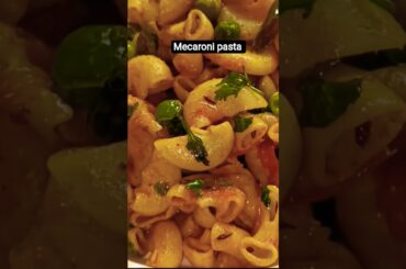 Mecaroni pasta🤤ytshorts#homerecipe#food37