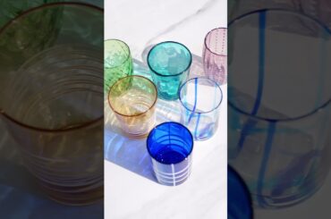 Zafferano Italia Tableware Twiddle Tirache Perle Filante Bei Losanghe Multi collection Glassware