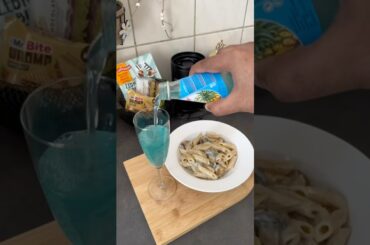 Creamy cheesy mushroom pasta 🍝