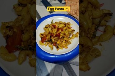 Evening snacks egg pasta recipe 😋🤤😍 subscribe #shorts #short