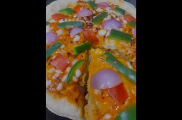 Pizza Recipe | pizza without Oven |  Homemade #shorts