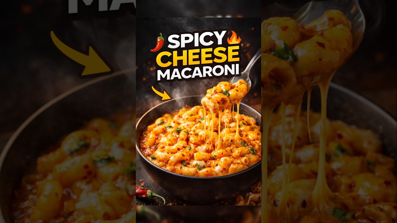 Spicy Cheesy Macaroni 🔥 | Easy & Quick Recipe #shorts #youtubeshorts #cheesemacaroni #macaroni Spicy Cheesy Macaroni 🔥 | Easy & Quick Recipe #shorts #youtubeshorts #cheesemacaroni #macaroni