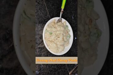 ☺️Make this Simple & Tasty Italian White Sauce Pasta at home | creamy, cheesy & delicious #viral#fyp