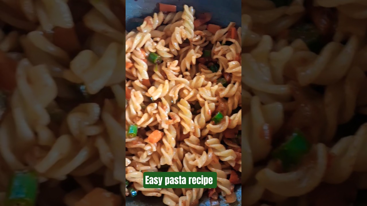 Easy Pasta Recipe😋 #shorts #pasta Easy Pasta Recipe😋 #shorts #pasta