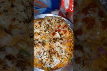American pizza recipe #youtubeshorts #pizza #food #streetfood #foodie