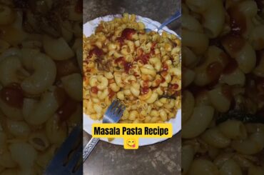 Street Style Masala Pasta 🔥 | 5 Min Quick Recipe #shortsfeed #viral #subscribe #shortsviral #patna
