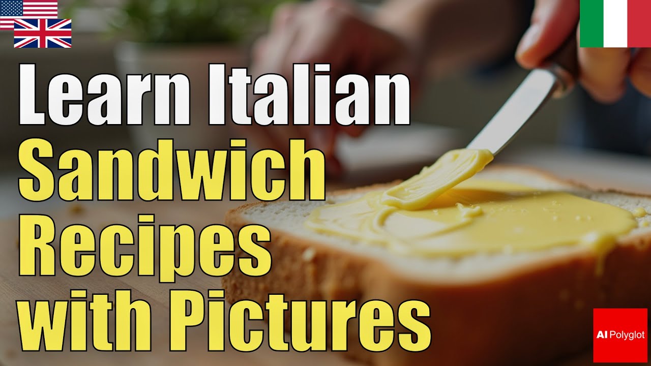 Learn Italian sandwich recipes with pictures | Natural Listening | Must-Know Learn Italian sandwich recipes with pictures | Natural Listening | Must-Know
