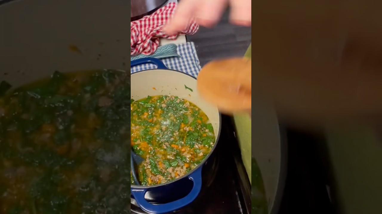 Italian Sausage Soup #cookincousins24 #recipe #cooking #soup #fyp #italiansausage #lowcarb Italian Sausage Soup #cookincousins24 #recipe #cooking #soup #fyp #italiansausage #lowcarb