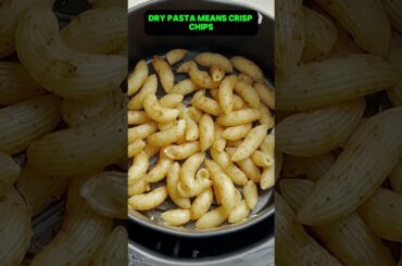 Air Fryer Chickpea Pasta Chips (High-Protein Crunch!)