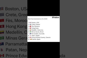 Best food destinations for 2026#history#viral#geography#asia#europe#facts#shortsfeed#trending#shorts