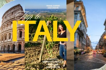 Why Small Group "Staycation" Tours Are the Best Way to See Italy with Sarah and Lisa