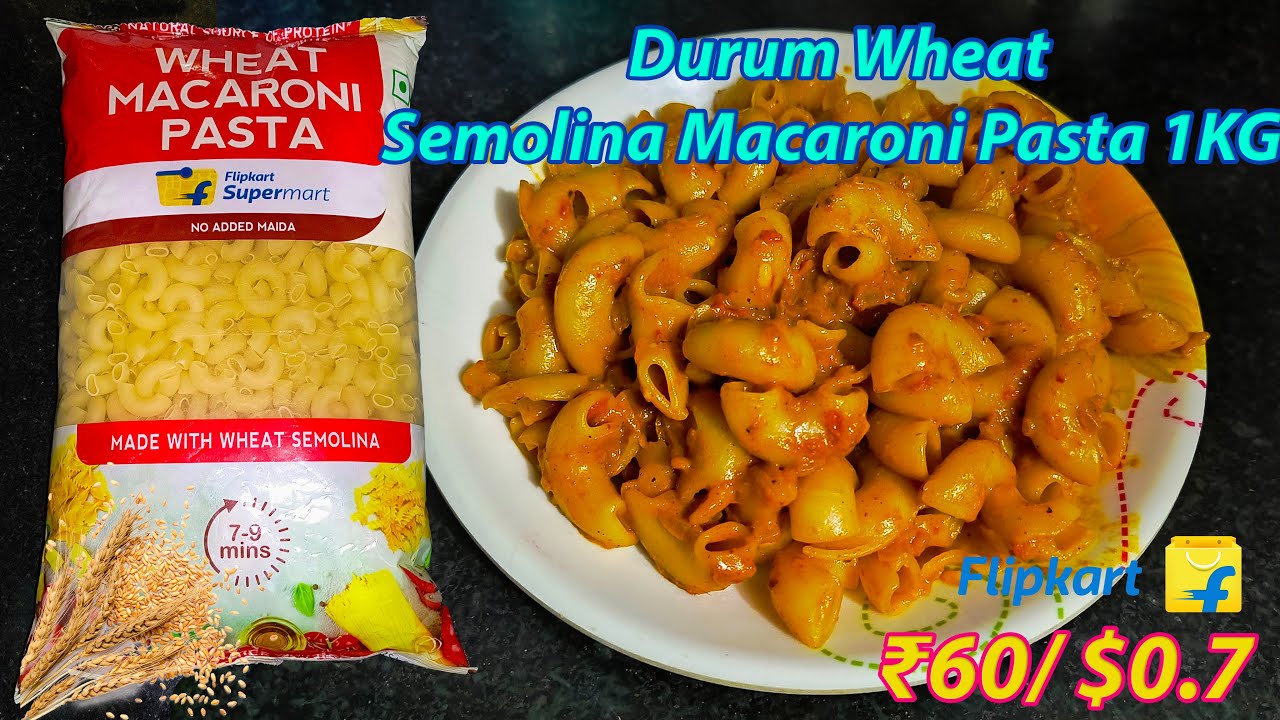 Flipkart Supermart 100% Wheat Semolina Macaroni Pasta Cooking #4k #pasta #semolina #italy #tasty Flipkart Supermart 100% Wheat Semolina Macaroni Pasta Cooking #4k #pasta #semolina #italy #tasty