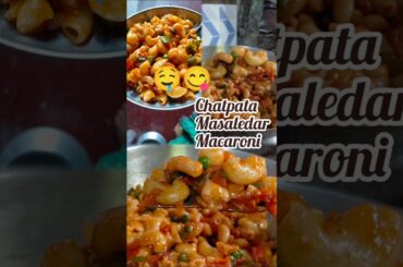 Yummy macaroni 🤤❤️#shortvideo #viral #youtube#trending  #minivlog #breakfast #pasta #recipe