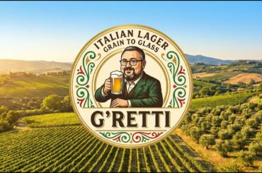 Is This the Best Italian Lager Clone Ever? 🇮🇹 Birra G'retti GRAIN to GLASS 🍺