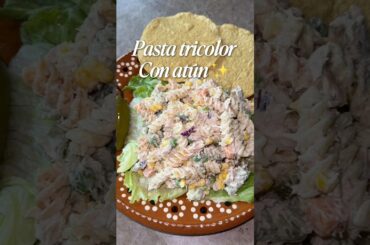 Deliciosa pasta tricolor ✨ #fy #recetas #parati #receta #canaldecocina #cocina #comida #comidafacil