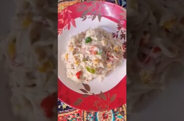 DELICIOUS White Sauce Spaghetti Recipe | timepass recipe at home easy #shorts #food #trending #viral