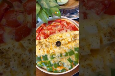 Quick and easy pizza recipe🍕| Republic Day special #pizza #republicday #shorts #quickrecipes #yt