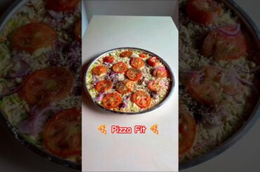 Pizza fit e saudável pra quem está de dieta e quer comer sem culpa 🍕😍