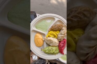 food challenge:Healthy vs unhealthy momos challenge food challenge |#food #momos #streetfood