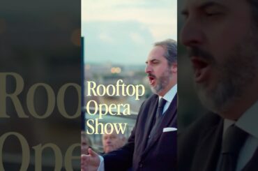 🎶Unforgettable experience in Rome🇮🇹: Rooftop Opera Show✨ | E lucevan le stelle, Tosca [Puccini]