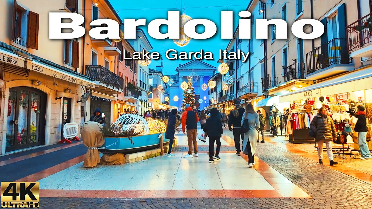 Lake Garda Italy Walk 🇮🇹 | Bardolino Scenic 4K Tour (January) Lake Garda Italy Walk 🇮🇹 | Bardolino Scenic 4K Tour (January)
