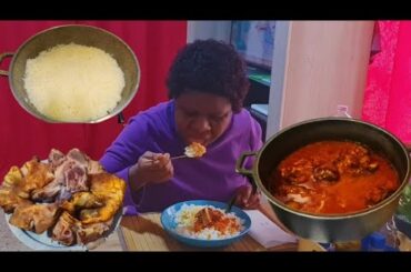 Roast Pork Leg Rice|Cooking & Eating|Italian Countryside Life