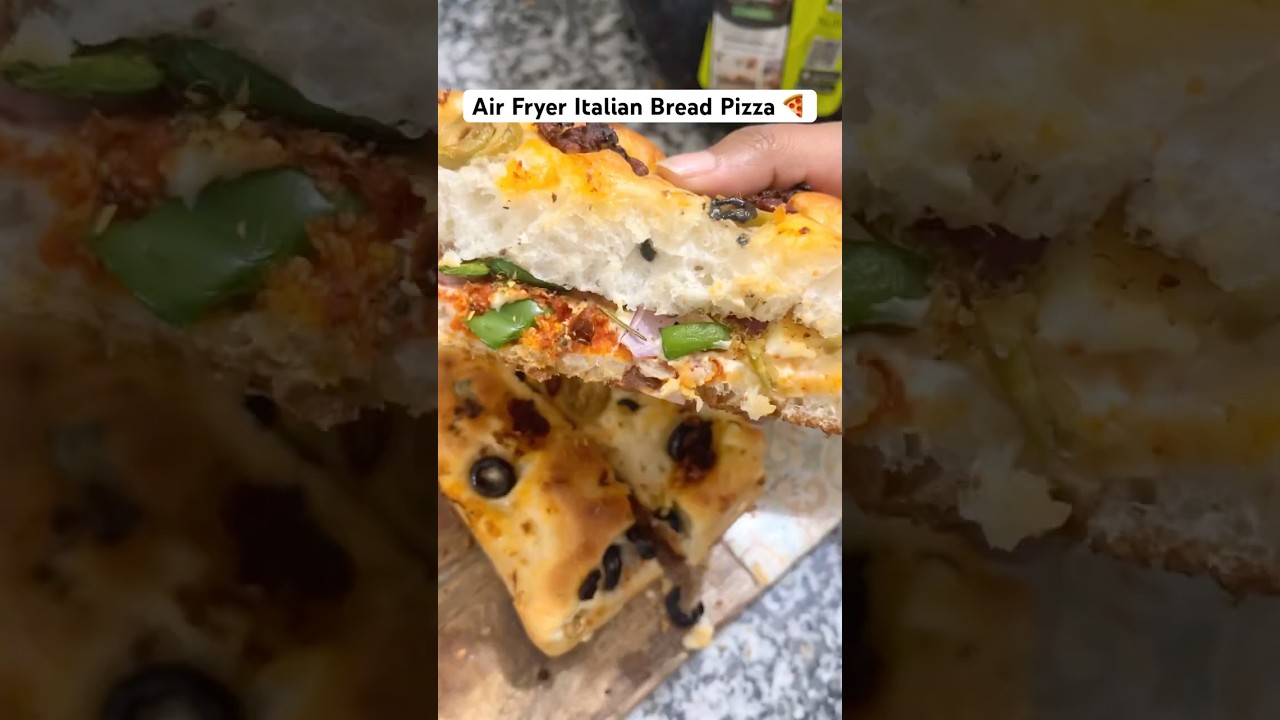 Air Fryer Italian Bread Pizza#pizzarecipe #pizzalover #whatieatinaday #tastyfood #shortsfeed #viral Air Fryer Italian Bread Pizza#pizzarecipe #pizzalover #whatieatinaday #tastyfood #shortsfeed #viral