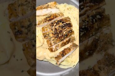 Best homemade Chicken Alfredo! 🍝 #pasta #howtomakewhitesaucepasta #cooking #recipe #chicken