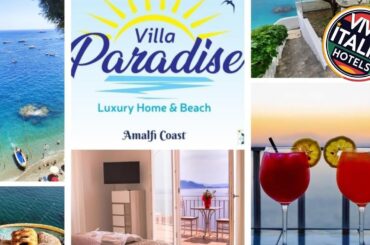 Villa Paradise (Amalfi Coast - Luxury Home - Beach) | Salerno, Italy | Hotel Review 🛏️