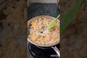 Instant White Pasta Recipe | Easy Creamy Pasta at Home #trending