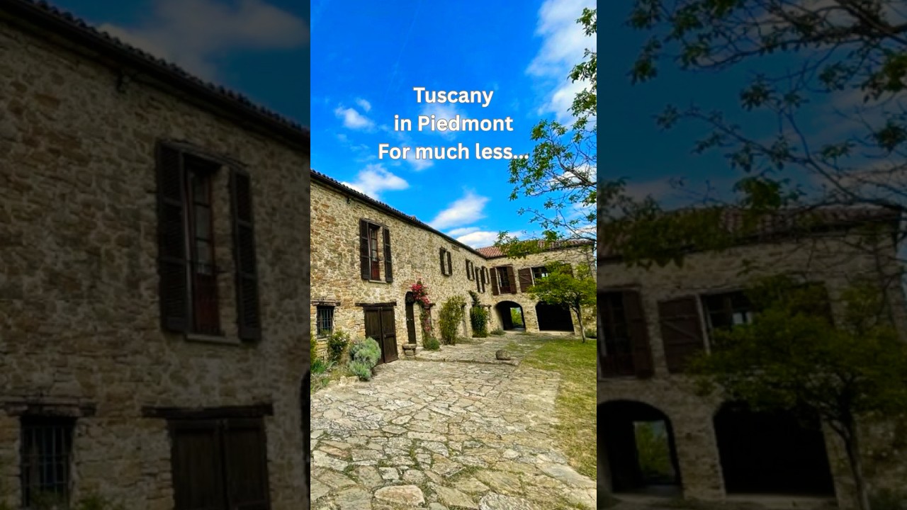 Tuscany in Piedmont for much less… Tuscany in Piedmont for much less...