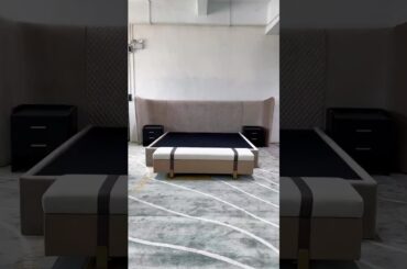 🛏️ Luxury Designer Bed by ZOECUNK | Modern Italian-Inspired Bedroom Furniture