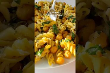 Chickpea Spinach Pasta (Gluten-Free)