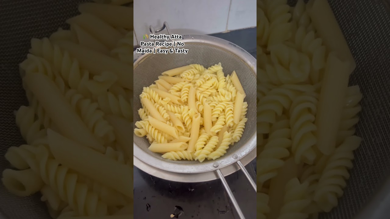 🌾 Healthy Atta Pasta Recipe | No Maida | Easy & Tasty | 🌾 Healthy Atta Pasta Recipe | No Maida | Easy & Tasty |