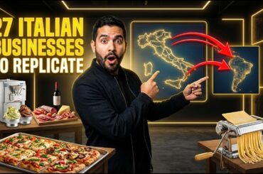 27 Most PROFITABLE ITALIAN Businesses to Replicate in Your Country 🇮🇹💰