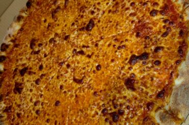 Cheese pizza i made at work today