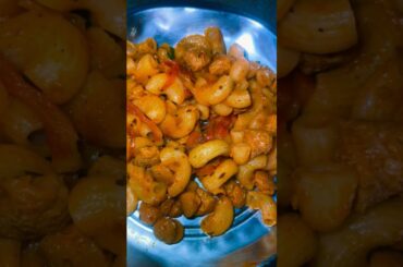 Creamy Veg Pasta Recipe | Easy & Tasty Pasta at Home #food #recipe #trending #shorts #viral #views 😋