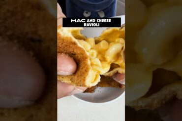 Macaroni and Cheese Deep Fried Ravioli Bites got Me BANNED from Italy #italianfood #recipe #pasta