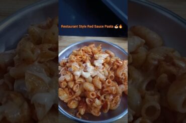 Homemade Red Sauce Pasta Recipe | Better Than Restaurant #shorts #viral #ytshorts #trending #food